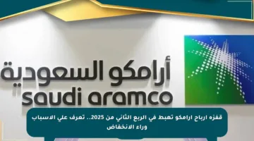 قفزة أرباح أرامكو تهبط في الربع الثاني من 2025.. تعرف على الأسباب وراء الانخفاض